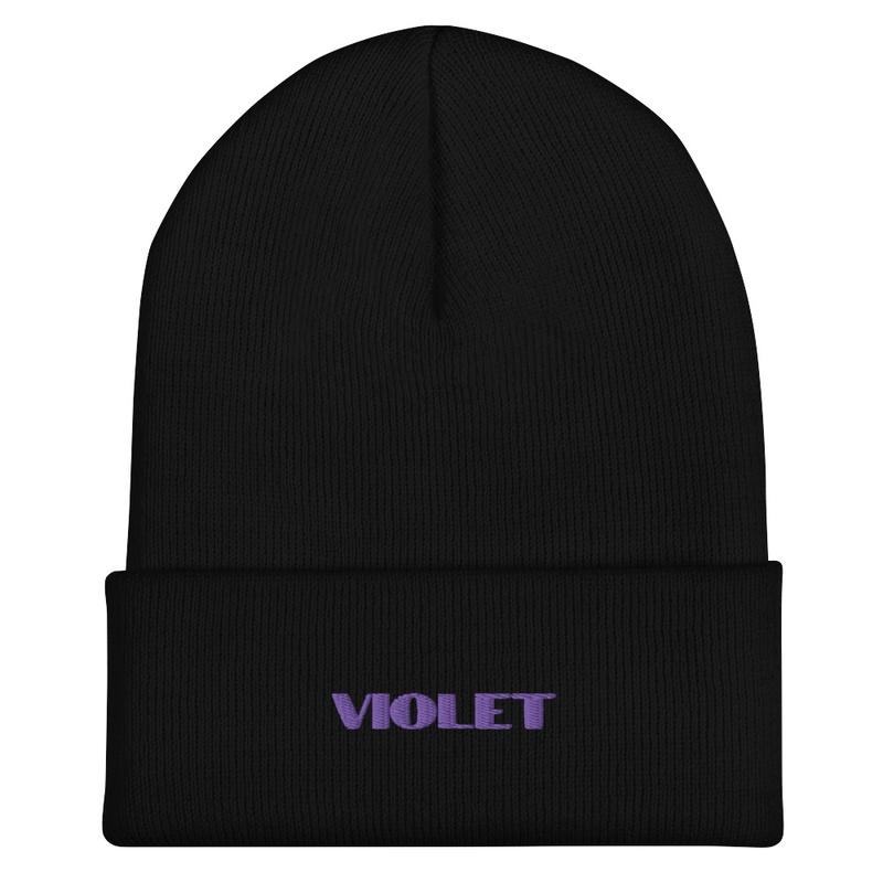 Violet beanie