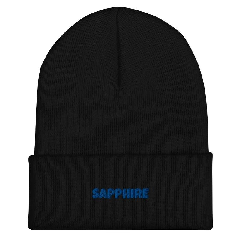 Sapphire beanie